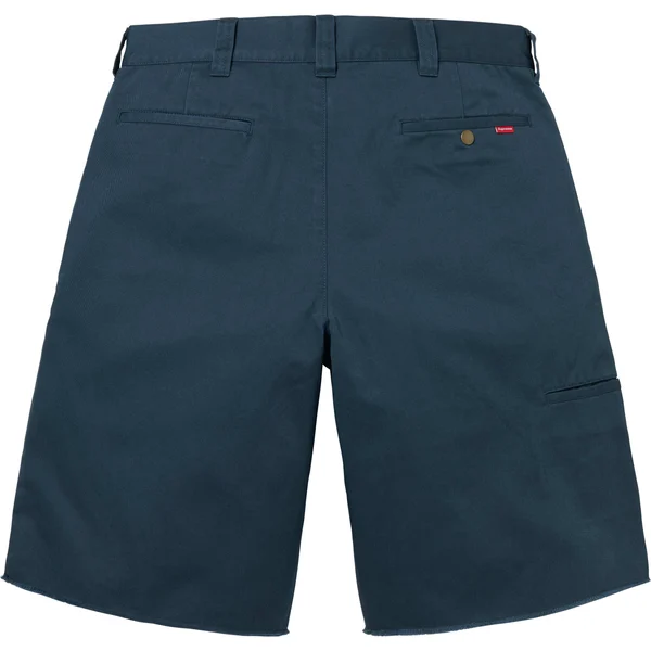 Supreme Work Short - Light Navy (front)