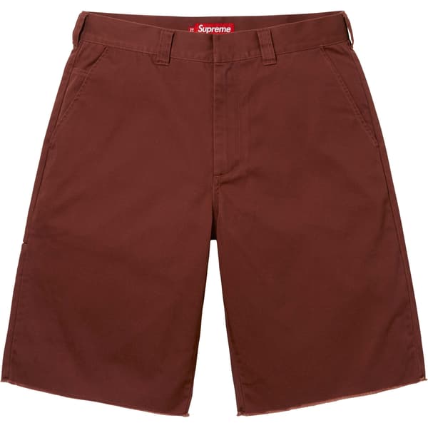 Supreme Work Short - Mahogany (front)