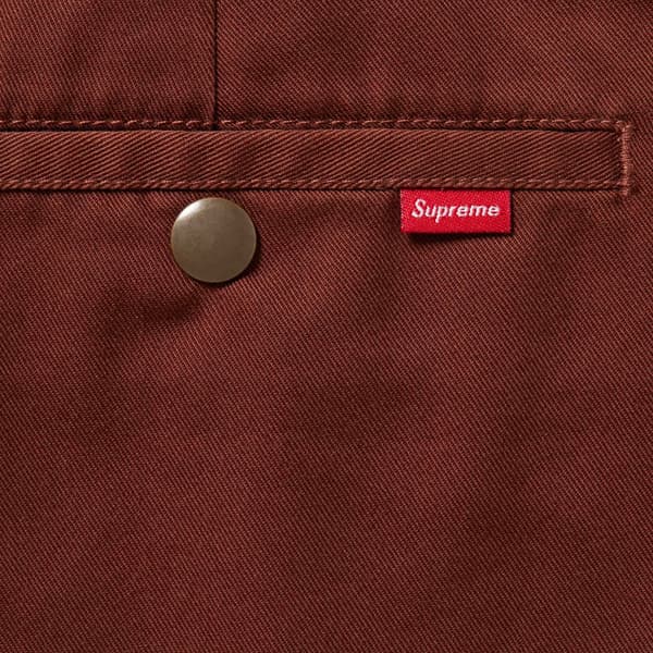 Supreme Work Short - Mahogany (front)
