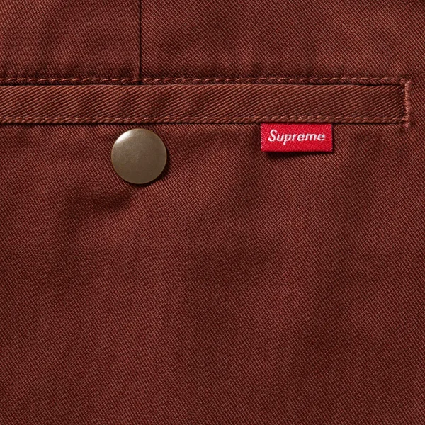 Supreme Work Short - Mahogany (front)