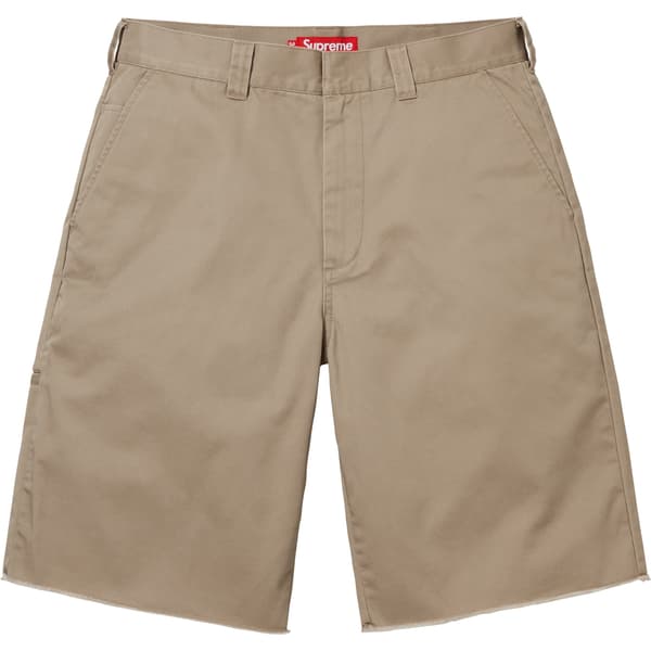 Supreme Work Short - Tan (front)