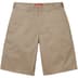 Supreme Work Short - Tan (front)
