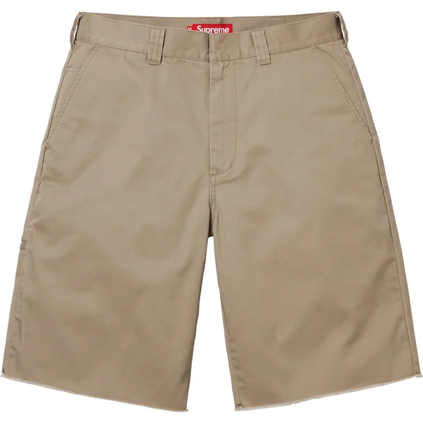 Supreme Work Short - Tan (front)