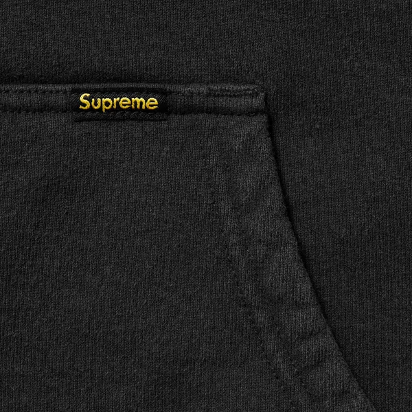 Supreme Work Zip Up Hooded Sweatshirt - Black (front)