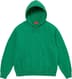 Supreme Work Zip Up Hooded Sweatshirt - Green (front)