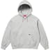 Supreme Work Zip Up Hooded Sweatshirt - Heather Grey (front)