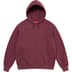 Supreme Work Zip Up Hooded Sweatshirt - Maroon (front)