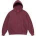 Supreme Work Zip Up Hooded Sweatshirt - Maroon (front)