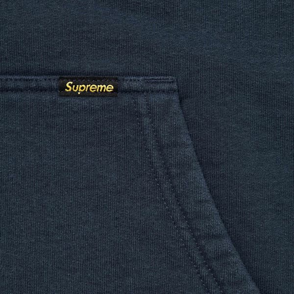 Supreme Work Zip Up Hooded Sweatshirt - Navy (front)