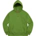 Supreme World Famous Micro Hooded Sweatshirt - Green (front)