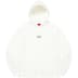 Supreme World Famous Micro Hooded Sweatshirt - White (front)