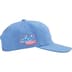 Supreme World Famous S Logo 6-Panel - Light Blue (front)