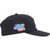 Supreme World Famous S Logo 6-Panel - Navy (front)