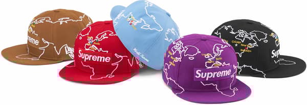 Supreme Worldwide Box Logo New Era - Product Image
