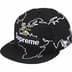 Supreme Worldwide Box Logo New Era - Black (front)
