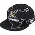 Supreme Worldwide Box Logo New Era - Black (front)