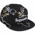 Supreme Worldwide Box Logo New Era - Black (front)
