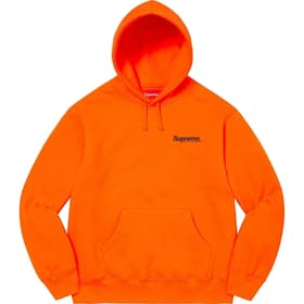 Supreme Worldwide Hooded Sweatshirt Dark Orange