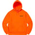 Supreme Worldwide Hooded Sweatshirt - Dark Orange (front)