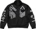 Supreme Worldwide Tricot Track Jacket - Black (front)