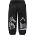 Supreme Worldwide Tricot Track Pant - Black (front)