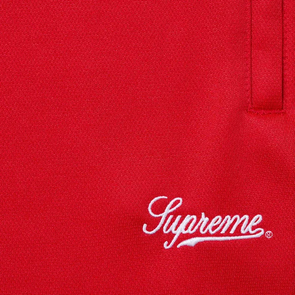 Supreme Worldwide Tricot Track Pant - Red (front)