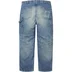 Supreme Worn Double Knee Denim Painter Jean - Washed Indigo (front)