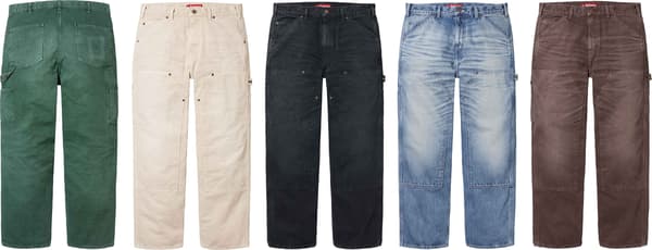 Supreme Worn Double Knee Painter Pant - Product Image