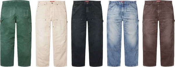 Supreme Worn Double Knee Painter Pant - Product Image