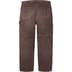 Supreme Worn Double Knee Painter Pant - Brown (front)