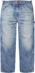Supreme Worn Double Knee Painter Pant - Denim (front)