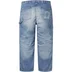 Supreme Worn Double Knee Painter Pant - Denim (front)