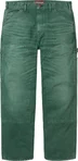 Supreme Worn Double Knee Painter Pant - Green (front)