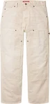 Supreme Worn Double Knee Painter Pant - Natural (front)