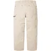 Supreme Worn Double Knee Painter Pant - Natural (front)