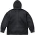 Supreme Worn Hooded Chore Coat - Black (front)