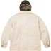 Supreme Worn Hooded Chore Coat - Natural (front)