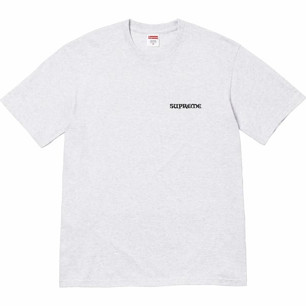 Supreme Worship Tee - Ash Grey (front)