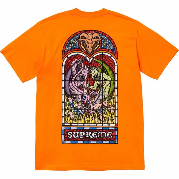Supreme Worship Tee - Orange (front)
