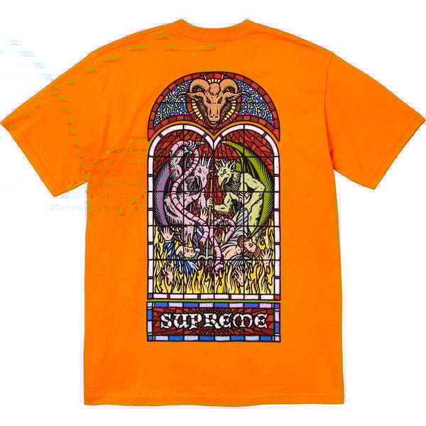 Supreme Worship Tee - Orange (front)