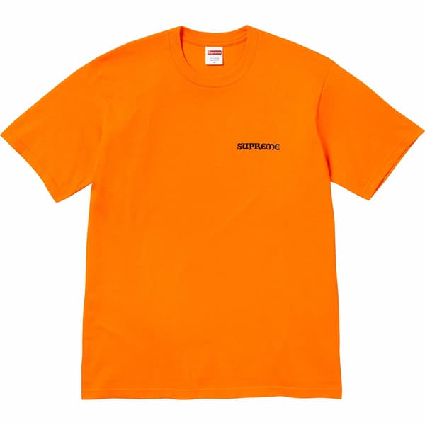 Supreme Worship Tee - Orange (front)