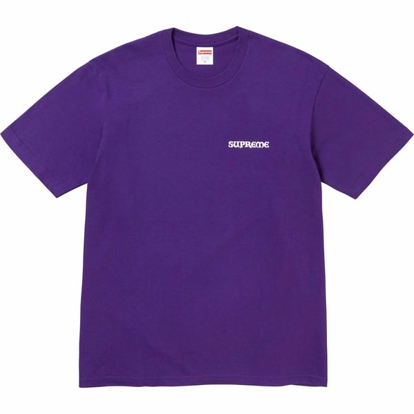 Supreme Worship Tee - Purple (front)