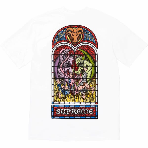 Supreme Worship Tee - White (front)