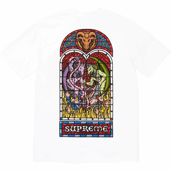 Supreme Worship Tee - White (front)