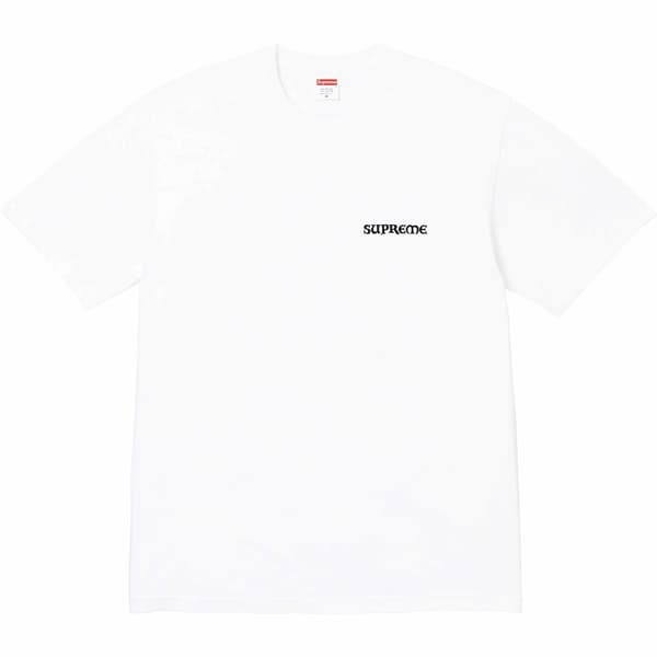Supreme Worship Tee - White (front)
