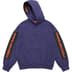 Supreme Woven Patches Hooded Sweatshirt - Dark Royal (front)