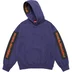 Supreme Woven Patches Hooded Sweatshirt - Dark Royal (front)