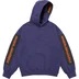 Supreme Woven Patches Hooded Sweatshirt - Dark Royal (front)