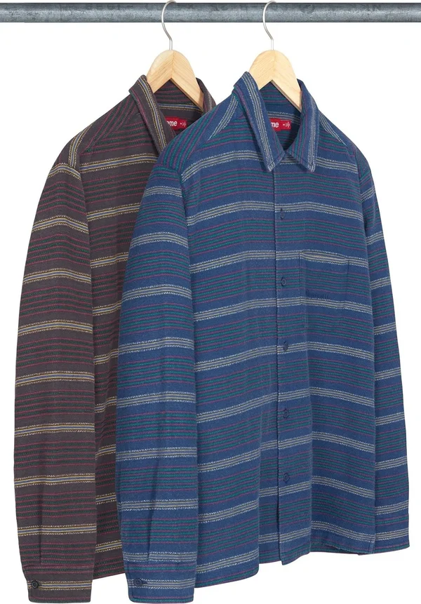 Supreme Woven Stripe Shirt - Product Image