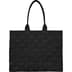 Supreme Woven Tote - Black (front)